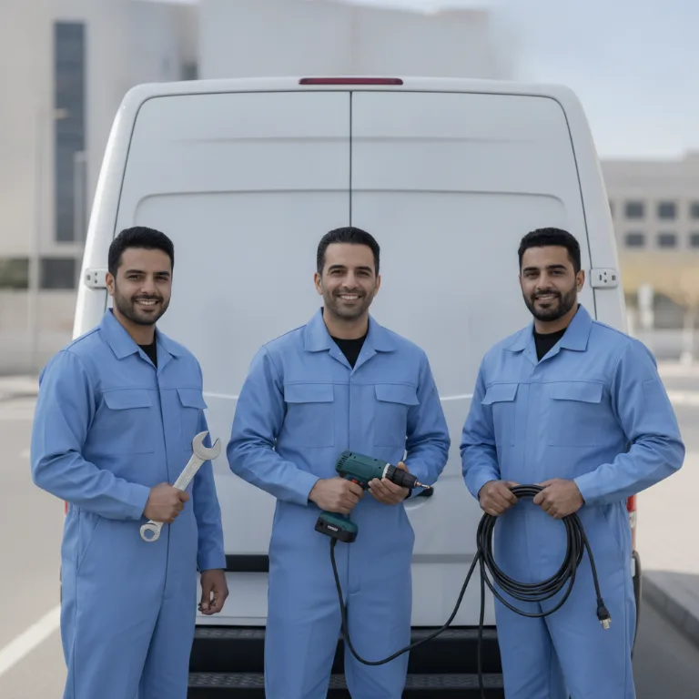 محطة شحن سيارات كهربائية فريق في الفجيرة